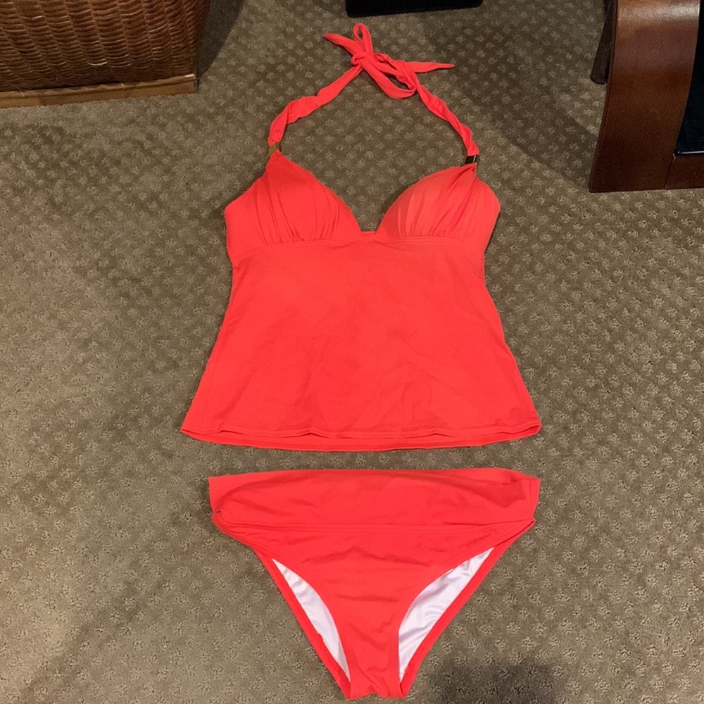 Victoria’s Secret Women’s Tankini Coordinated Set Top Medium Bottom Small/Petite - Picture 2 of 9